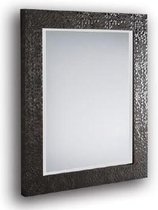MenM - Vierkante Spiegel in frame ALESSIA - Oud zwart