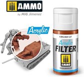 AMMO MIG 0820 Acrylic Filter Clay - 15ml Effecten potje
