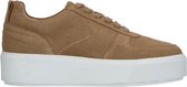 Sacha - Dames - Beige suède sneakers - Maat 37