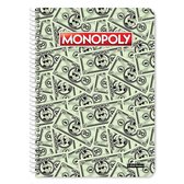 Diakakis Spiraalnotitieboek Monopoly 17 X 25 Cm Papier Groen