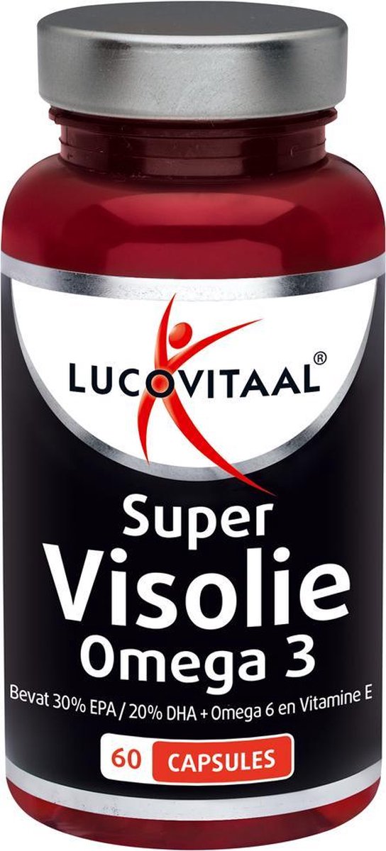 Lucovitaal - Visolie Omega 3-6 60 - Visolie - Voedingssupplement | bol.com