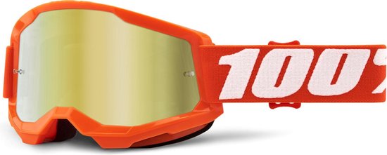 100% Strata 2 Goggle - Blue - Clear 2023