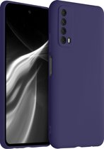 kwmobile telefoonhoesje voor Huawei P Smart (2021) - Hoesje voor smartphone - Back cover in deep ocean