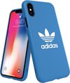 adidas Originals Moulded Case BASIC FW18 case iPhone X XS blauw hoesje
