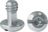 BEXIN LS085 2 STUKS Snelkoppelingsplaat 1/4 inch -20 inch Adaptermontageschroeven