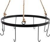 Countryfield  keukenrek/Hanger met 8 haken 30cm