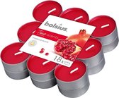 Bolsius Geurtheelicht - True Scents - Pomegranate - 18 stuks