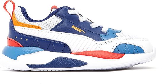 Puma X-Ray 2 Square Sneakers Wit/Blauw Kinderen - Maat 21 | bol.com