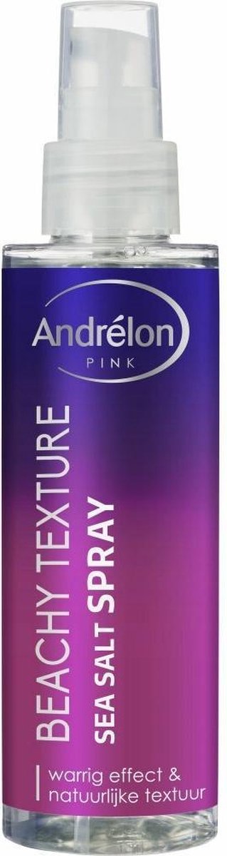 Andrélon Pink Collection Beachy Texture Sea Salt Haarspray - 6 x 150 ml - Voordeelverpakking
