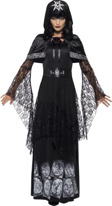 SMIFFYS - Zwarte magie minnares kostuum voor vrouwen - M | bol.