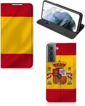 Smartphone Hoesje Geschikt voor Samsung Galaxy S21 FE Mobiel Hoesje Spaanse Vlag