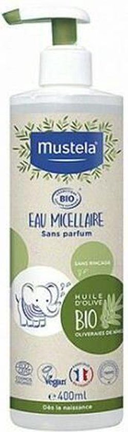 Mustela Bébé Bio Eau Micellaire Water Sans Parfum 400 ml | bol
