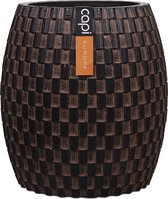 Vaas elegant wide Wave 15x20 bruin