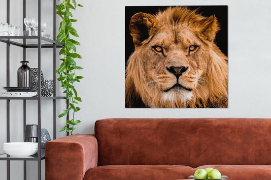 ▷ Superbe toile d'un lion très design et très artistique