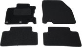 Tapis de sol personnalisés - tissu noir - adaptés pour Nissan Qashqai J11 à partir de 2013