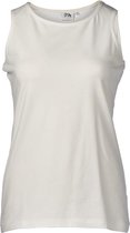 Dames singlet hemd offwhite | Maat 3XL