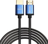 HDMI kabel 5 meter - HDMI naar HDMI - 1.4 versie - High Speed 1080P - HDMI 19 Pin Male naar HDMI 19 Pin Male Connector Cable - Aluminium blue line