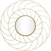 Mauro Ferretti - Ronde Gouden Wandspiegel - Decoratieve Spiegel - SUNFLOWER - Ø 88 cm