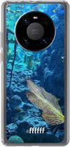 6F hoesje - geschikt voor Huawei P40 Pro -  Transparant TPU Case - Coral Reef #ffffff