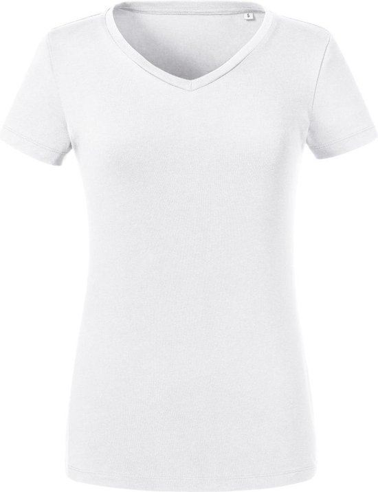 Russell Dames/dames Biologische T-Shirt met korte mouwen