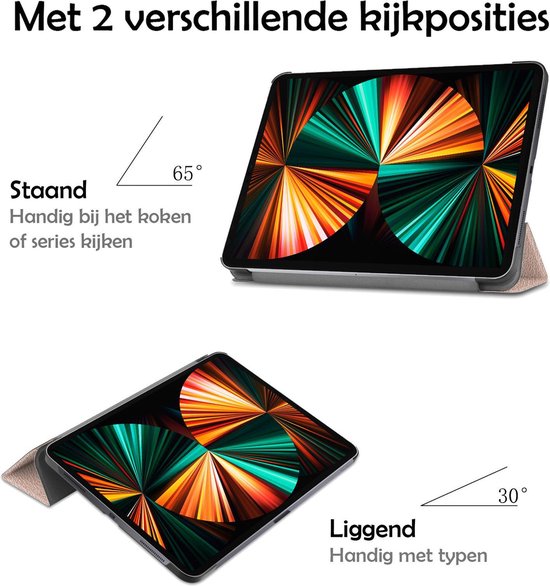 iPad Pro 2021 11 Pouces Couverture Housse Etui Tablette Housse - Or