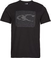 O'Neill T-Shirt ABSTRACT WAVE - Black Out - A - Xxl