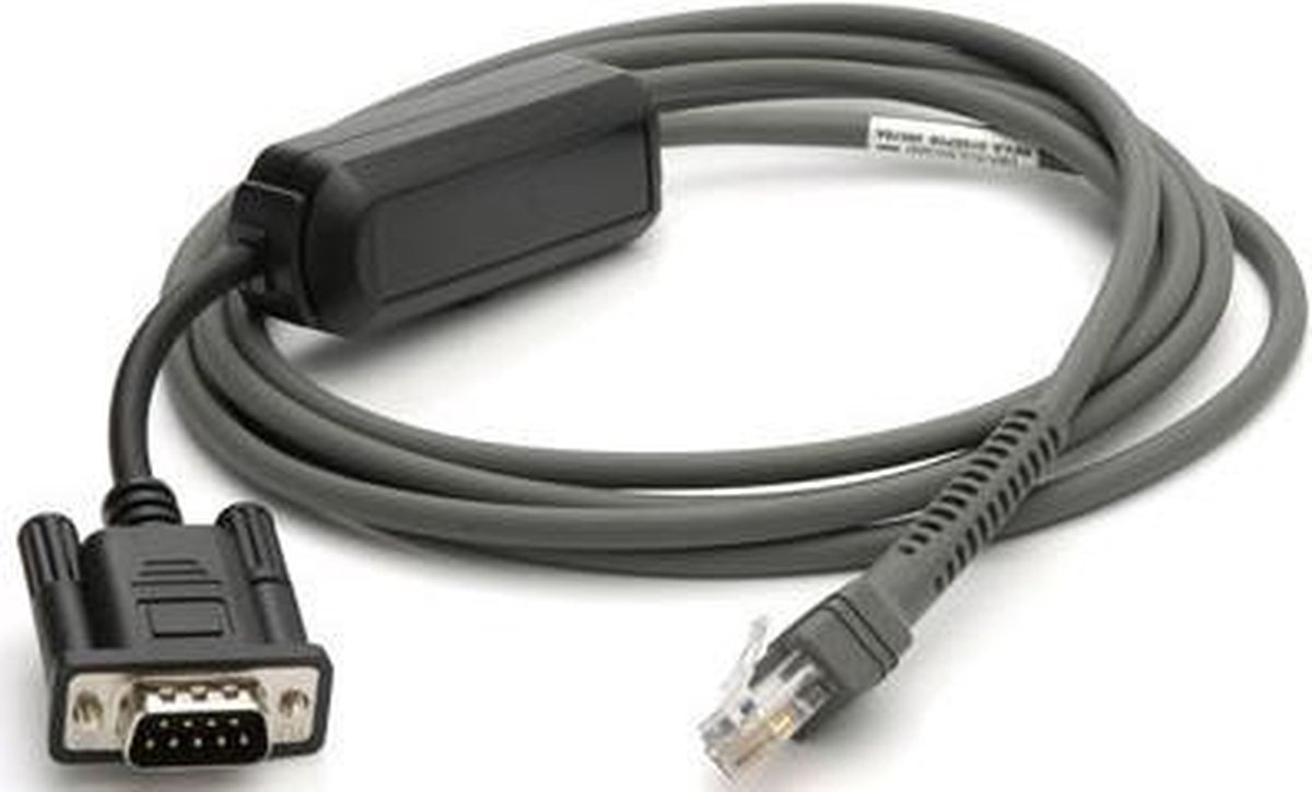 Zebra connection cable, RS232, Nixdorf | CBA-R10-S07ZBR