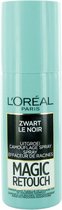 L'Oréal Magic Retouch Uitgroeispray Zwart - 6 x 75 ml