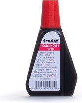 Recharge d'encre Trodat 7011 pour tampons encreurs 28 ml. - rouge