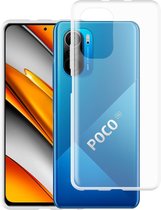 Cazy Xiaomi Poco F3 hoesje - Soft TPU Case - transparant