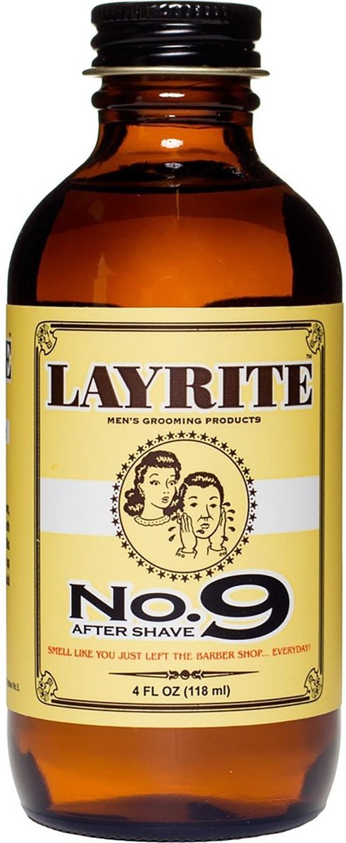 Layrite No. 9 Bay Rum Aftershave 118ml