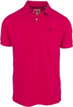 J&JOY - Poloshirt Essentials Mannen 25 Pink Fushia
