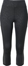 Dare 2B Shine Bright 3/4 Sportlegging - Dames - Zwart/Grijs - Maat XXL