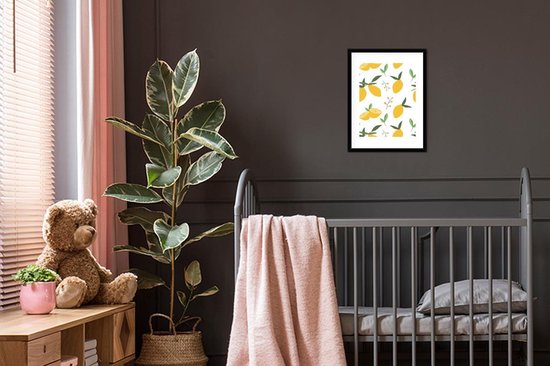 Affiche avec cadre Citroen - Motif - Abstrait - 30x40 cm