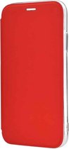 Effen kleur effen PU + TPU spiegel lederen hoes voor iPhone 11 Pro Max (rood)