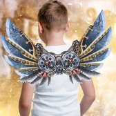 Halloween Carnaval Aankleden Volwassen Kinderen Mechanische Punk Decoratieve Vleugels, Maat: Kind