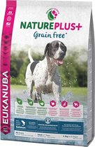 Eukanuba hondenvoer  Nature+ adult grainfree salmon 10KG