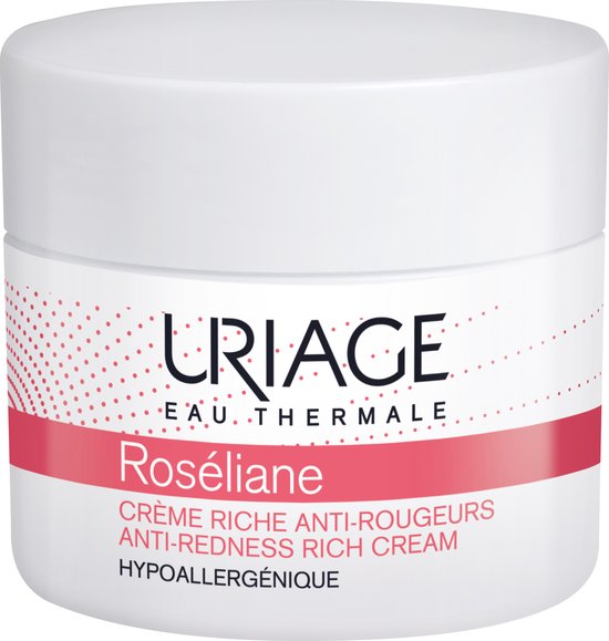 Foto: Uriage dagcr me roseliane anti redness rich 40 ml wit roze