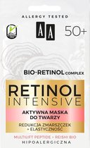 Retinol Intensief 50+ actief masker rimpelreductie + elasticiteit 2x5ml