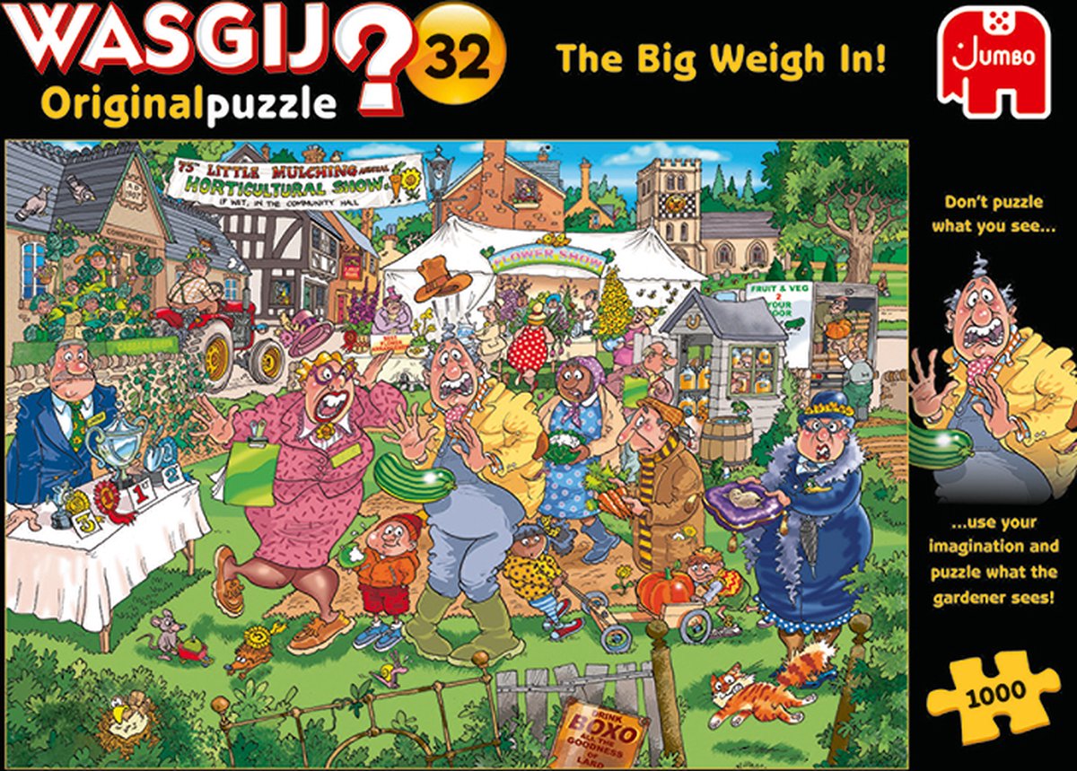 Wasgij Original 32 Mag het een onsje meer zijn!? puzzel - 1000 stukjes — afbeelding 7