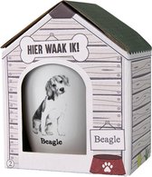 Mok - Beagle – Dier – Puppy – Hond – Dieren – Mokken en bekers – Keramiek – Mokken - Porselein -  Honden – Cadeau -  Kado