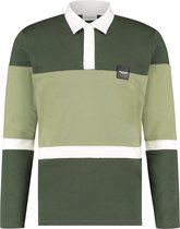 Ballin Amsterdam -  Heren Slim Fit    Polo  - Groen - Maat M