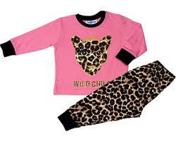 Fun2Wear - Pyjama Wild Child - Roze - Maat 98 - Meisjes