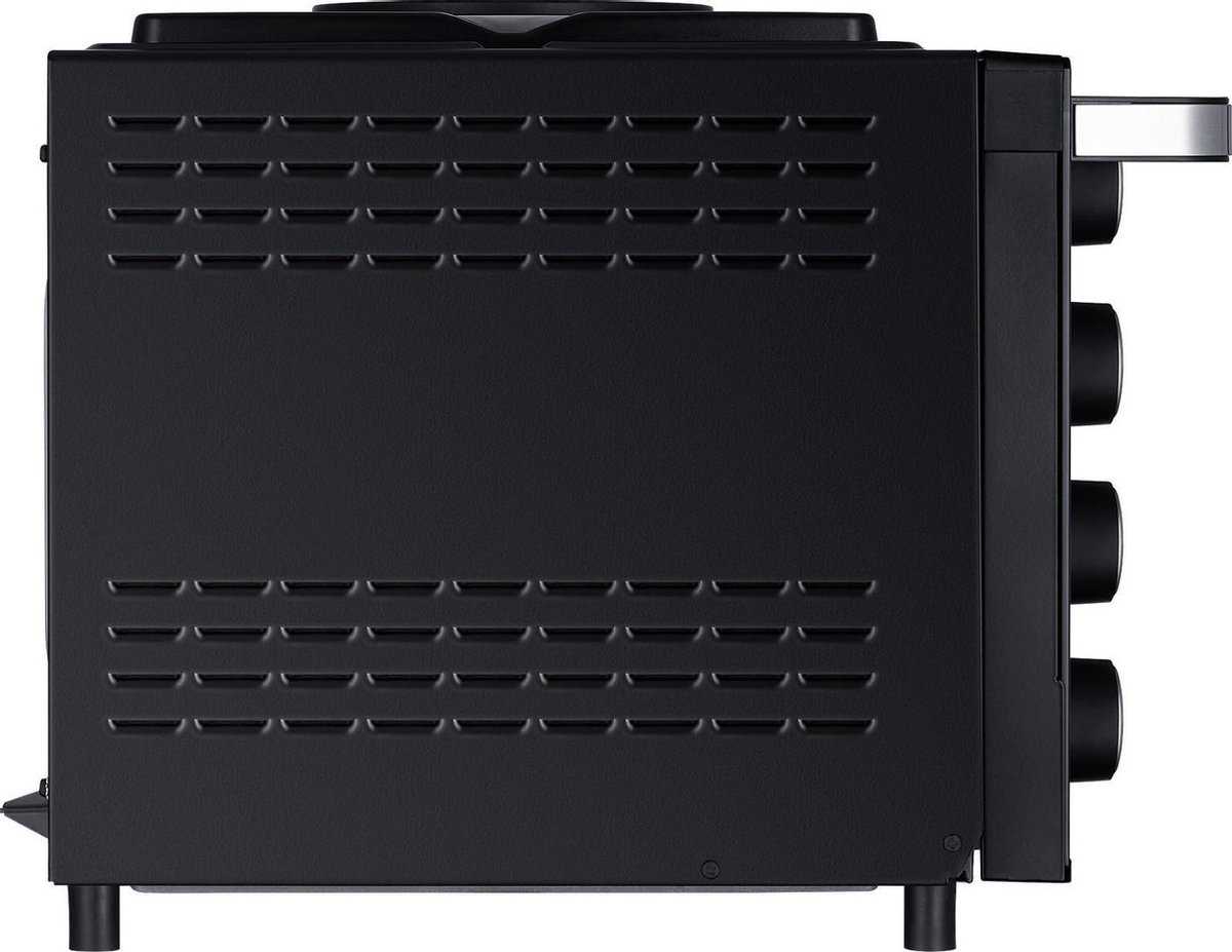 Steba KB K30 - vrijstaande oven met 2 kookplaten - Heteluchtoven - 30 liter - 10⁰ tot 230⁰ - incl draaispit- Zwart – foto 8