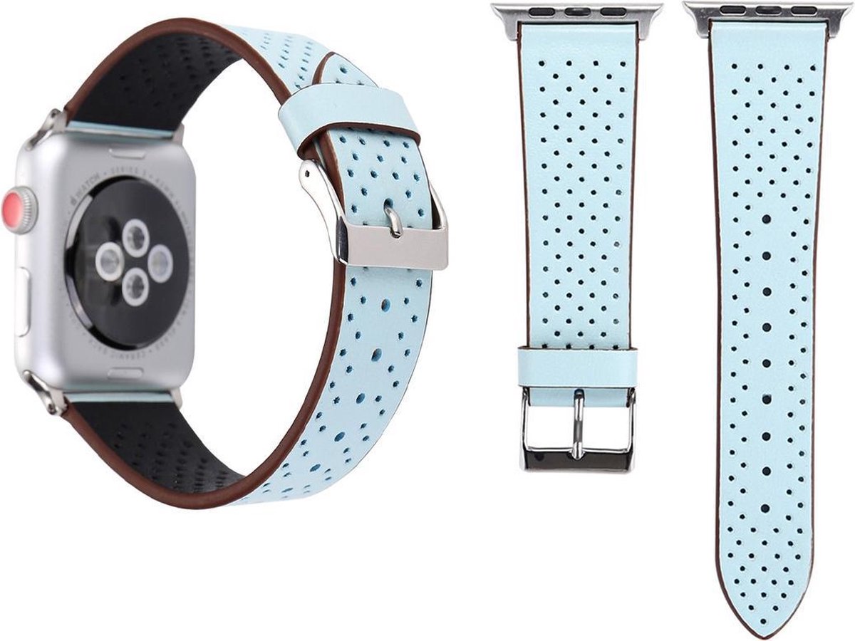 Compatible Apple Watch Bandjes By Qubix Dot Pattern Leren Bandje 