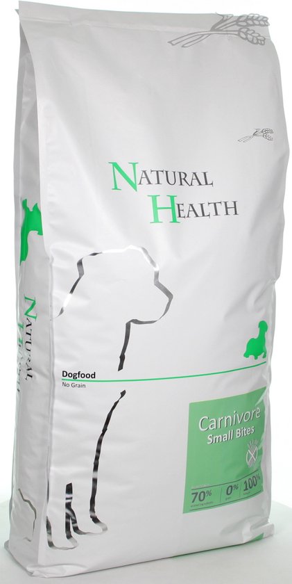 Natural Health hondenvoer Carnivore Adult Small Bite 15 kg - Hond