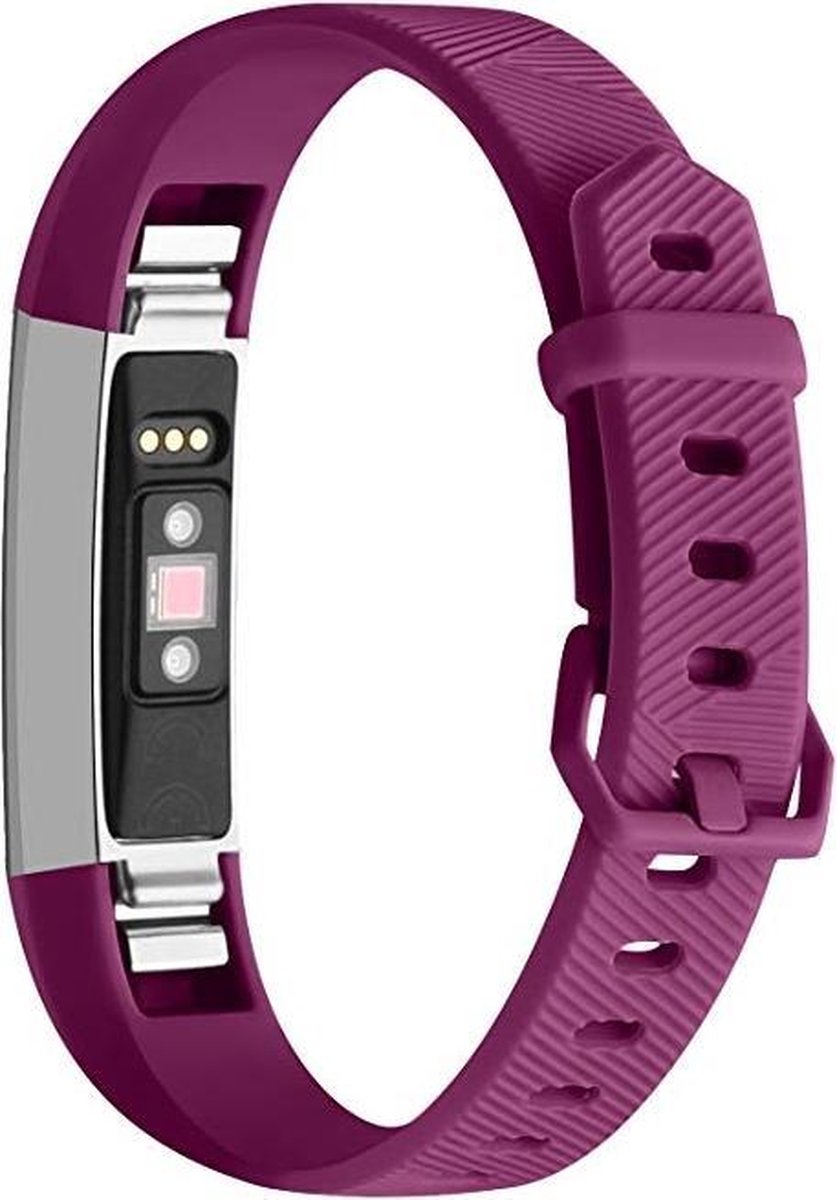 HIPFIT Siliconen bandje - Fitbit Alta (HR) - Paars - Large