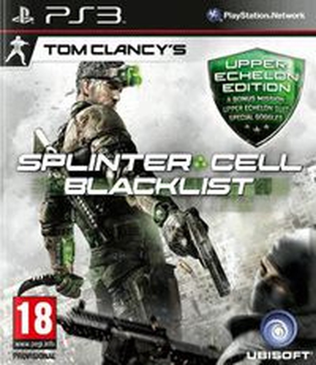 Ubisoft Tom Clancy's Splinter Cell Blacklist - Upper Echelon Edition, PS3  PlayStation... | bol.com