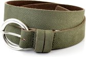 Riemen & Co Damesriem 2129 - Olijfgroen - 95 cm