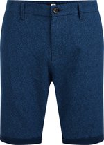 WE Fashion Heren chinoshort met dessin